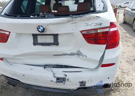 2017 BMW X3 Sdrive28I from USA, damaged, VIN 5UXWZ7C50H0T44387